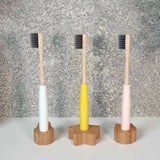 BROSSE À DENTS À TÊTE CHANGEABLE ENFANT AVEC SOCLE