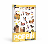 MINI POSTER + 27 STICKERS LE PONEY CLUB (3-8 ANS)