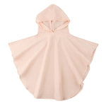 Cape de Bain en Gaz de Coton rose