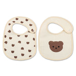 Bavoirs en coton Bear