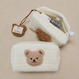 Trousse de toilette Ourson beige