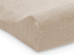 Housse matelas à langer Éponge 50x70cm - Nougat