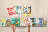 POSTER CRÉATIF + 520 STICKERS LES CHIFFRES (3-7 ANS)