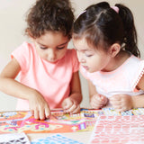 POSTER CRÉATIF + 520 STICKERS LES CHIFFRES (3-7 ANS)