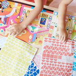 POSTER CRÉATIF + 520 STICKERS LES CHIFFRES (3-7 ANS)