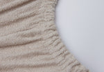 Housse Matelas à Langer Éponge 50x70cm - Ivory/Nougat - 2 pièces