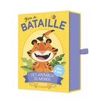 Jeu de Bataille des animaux du Monde