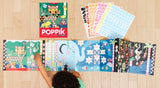 POSTER CRÉATIF + 750 STICKERS JUNGLE (3-7 ANS)