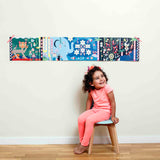 POSTER CRÉATIF + 750 STICKERS JUNGLE (3-7 ANS)