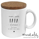 Mug "Mon petit papa d'amour"