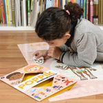 POSTER PÉDAGOGIQUE + 49 STICKERS LE CORPS HUMAIN (3-7 ANS)