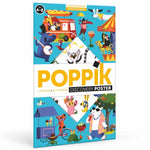 POSTER PÉDAGOGIQUE + 52 STICKERS LE JEU DES ANIMAUX (4-8 ANS)