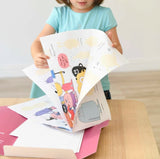 POSTER PÉDAGOGIQUE + 43 STICKERS NOS ÉMOTIONS (3-7 ANS)