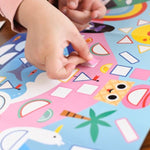 POSTER CRÉATIF + 520 STICKERS LES SAISONS (3-7 ANS)