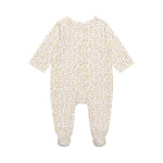 PYJAMA AMALIA MINI COEUR MOUTARDE 6 mois