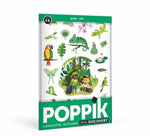 MINI POSTER + 22 STICKERS LA JUNGLE – VERT (3-8 ANS)